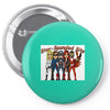 star spangled hammered Pin-back button