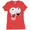 personnage de cartoon Ladies Fitted T-Shirt