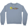 planetary chatter vectorized Crewneck Sweatshirt