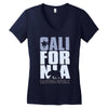 california republic Women's V-Neck T-Shirt