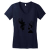 khabib vs mcgregor Women's V-Neck T-Shirt