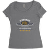 vintage genuine 1991 series all original parts Women's Triblend Scoop T-shirt