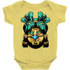warrior aztec Baby Bodysuit