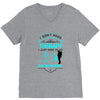 I Dont Need Therapy I Just Need Backpacking V-Neck Tee