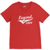 legend since 1994   mens funny 21st sticker transfer iron on V-Neck Tee