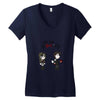 you stole my heart 3 Women's V-Neck T-Shirt