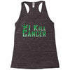 I Kill Cancer, I Kill Cancer T Shirt Racerback Tank