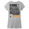 Strong Independent Motivated Leo Women's V-Neck T-Shirt