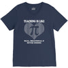 all time popular vr782 teaching is like pi best trending V-Neck Tee