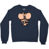 ripped muscles, six pack, Crewneck Sweatshirt