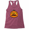pumpkin zombie Racerback Tank