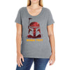 Boba Fett Ladies Curvy T-Shirt