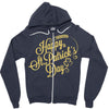 happy st patrick's day Zipper Hoodie
