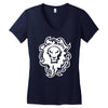 lion new Women's V-Neck T-Shirt