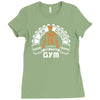 i am groot guardians galaxy gym Ladies Fitted T-Shirt