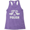 trust me i'm polish Racerback Tank