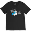 unicorns are just horny ponies V-Neck Tee