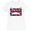 skinhead union Ladies Fitted T-Shirt