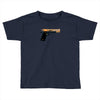 black gold gun pullover Toddler T-shirt