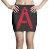 alphabet Mini Skirts