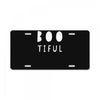 boo tiful halloween License Plate