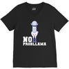no probllama V-Neck Tee