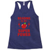 Reading Is My Superpower Racerback Tank