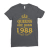 queens are born in 1988 Ladies Fitted T-Shirt
