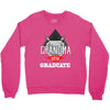 [granma name]proud grandma graduate 2018. Crewneck Sweatshirt