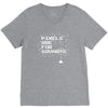 pixels are for squares V-Neck Tee
