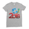 world cup 2018 Ladies Fitted T-Shirt