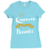 queens are born in november Ladies Fitted T-Shirt