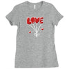 Love Balon Ladies Fitted T-Shirt