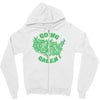 going green Zipper Hoodie