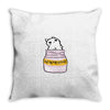 Antidepressant Cat Throw Pillow