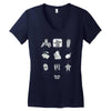 spoiler alert Women's V-Neck T-Shirt