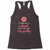 feed me a donut Racerback Tank