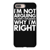 i'm not arguing i'm simply explaining why i'm right iPhone 8 Plus