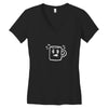 cofeeine Women's V-Neck T-Shirt