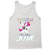 unicorns are born in june Tank Top