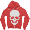 mr. skull Zipper Hoodie