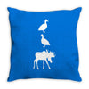duck duck moose funny Throw Pillow