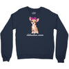 chihuahua mom Crewneck Sweatshirt