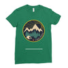 I Hate People Camping Lovers Ladies Fitted T-Shirt