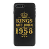 kings are born in 1958 iPhone 7 Plus Case