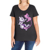 mew 2 Ladies Curvy T-Shirt