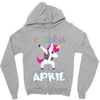 Born Unicorns-Born April Zipper Hoodie