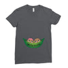Two Peas In a Pod Twin Chocolate Babies Ladies Fitted T-Shirt