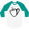 coffee 3/4 Sleeve Shirt