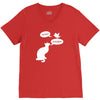 pussy chicken tshirt funny cat bird humor tee rooster V-Neck Tee